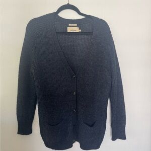 Bellerose Charcoal Cardigan Sweater